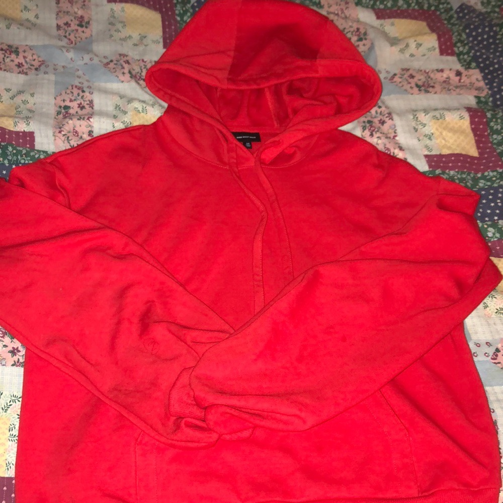 I am selling a red hoodie